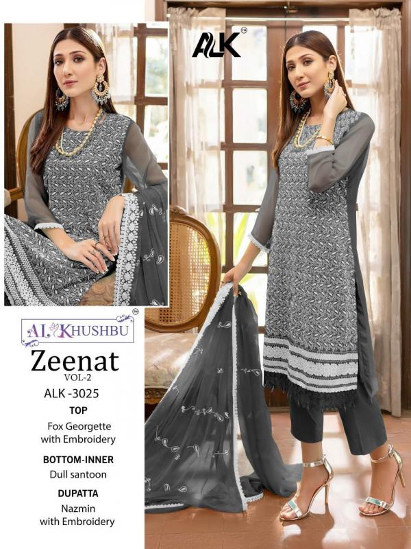 Alk Khushbu Zeenat Vol 2 Embroidered Pakistani Suit Collection